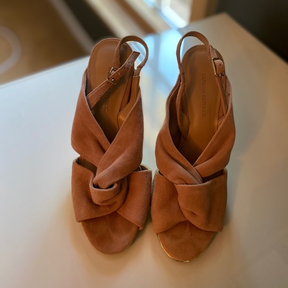 Banana Republic Jessa High Heel Open Toe - Picture 2 of 4